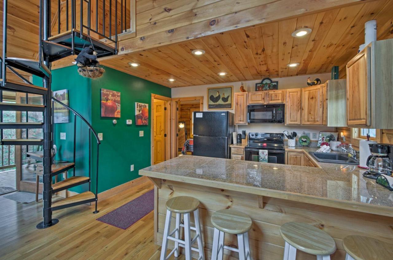 Bryson City Vacation Rental With Hot Tub And Fire Pit! Extérieur photo