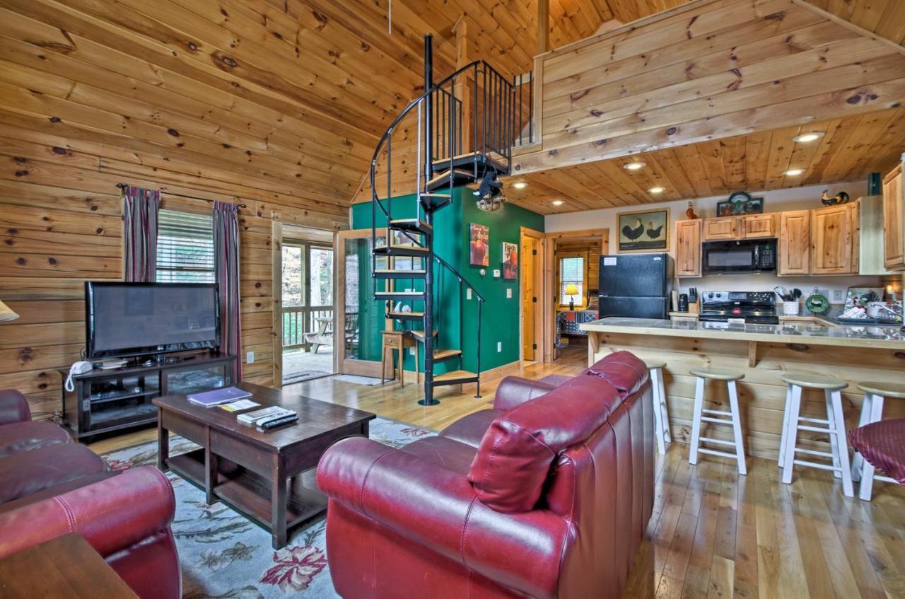 Bryson City Vacation Rental With Hot Tub And Fire Pit! Extérieur photo