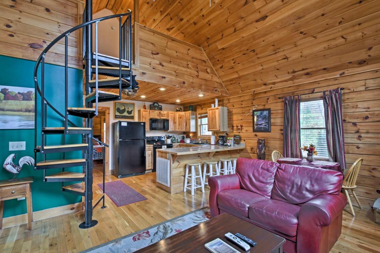 Bryson City Vacation Rental With Hot Tub And Fire Pit! Extérieur photo