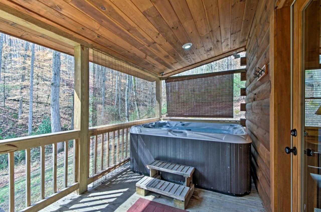 Bryson City Vacation Rental With Hot Tub And Fire Pit! Extérieur photo