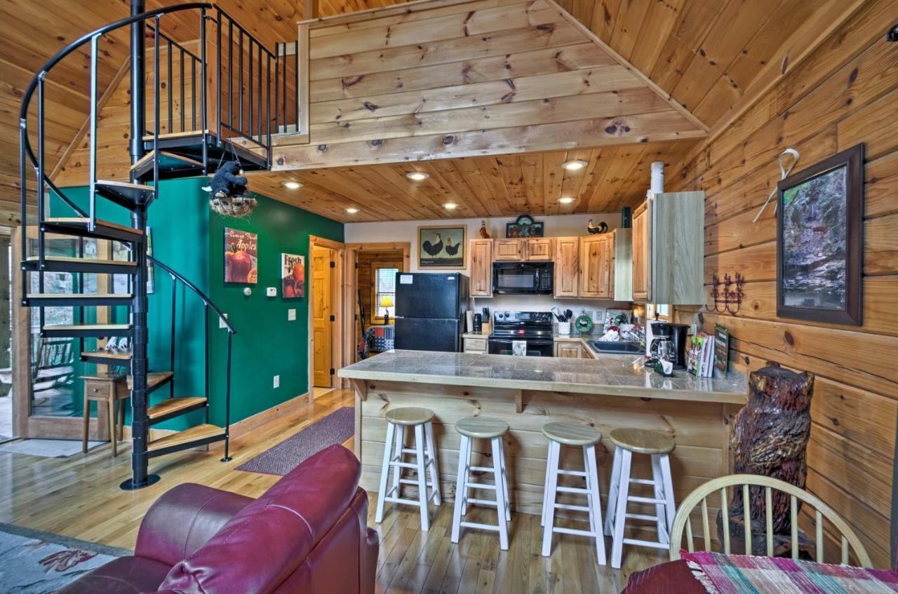 Bryson City Vacation Rental With Hot Tub And Fire Pit! Extérieur photo