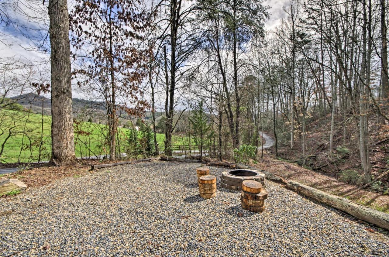 Bryson City Vacation Rental With Hot Tub And Fire Pit! Extérieur photo