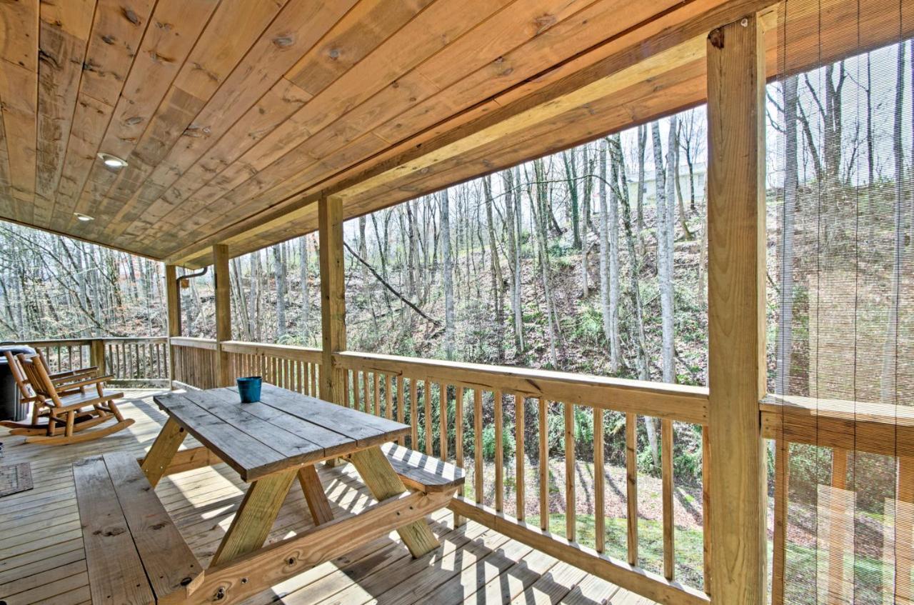 Bryson City Vacation Rental With Hot Tub And Fire Pit! Extérieur photo