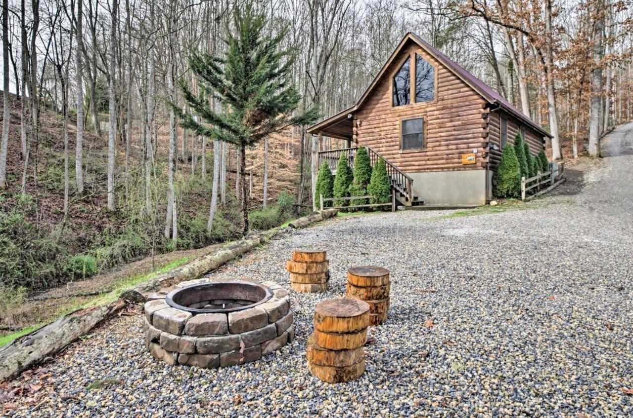 Bryson City Vacation Rental With Hot Tub And Fire Pit! Extérieur photo